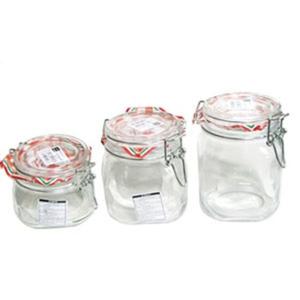 보르미올리 유리병 밀폐 용기 캐니스터 보관통 500ml