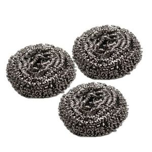 철 수세미 냄비 불판 묵은 기름때 녹 제거 수세미 3P