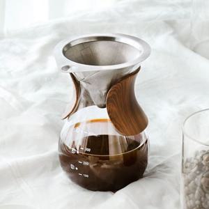 시노글라스 설렉트 스텐필터 커피 핸드드립세트 400ml