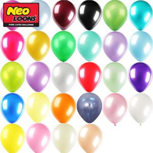 네오텍스 30cm 펄 혼합 라운드 풍선 100개입