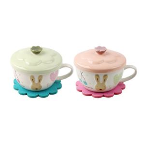 슈크레 뚜껑 스프컵 1P / 죽그릇 / 이유식