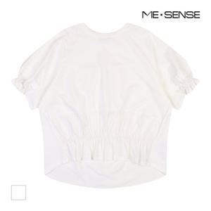 [미센스] 셔링 포인트 티셔츠_MB44TSMG11Z