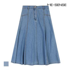 [미센스] A라인 데님 스커트_MB45DSM202Z
