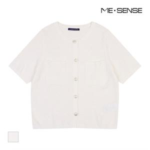 [미센스] 포켓디자인 반팔 니트가디건_MB45KCMD81Z