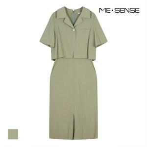 [미센스] 카라 반팔 원피스_MB45OPP112Z