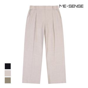 [미센스] 사이드밴딩 와이드 팬츠_MB45SLM106Z