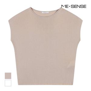 [미센스] 루즈핏 민소매 니트_MB38KNM301Z