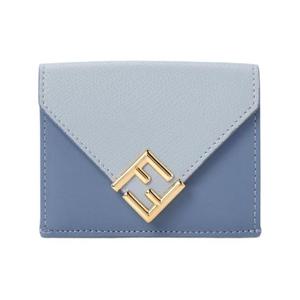 펜디 FF 다이아몬드 숏 월렛 블루 8M0480ALV4F1SL4