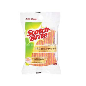 3M 올인원 망사 제로스크래치 수세미 1개입