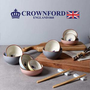 크라운포드 노빌리티 도자기 식기 홈세트 14P