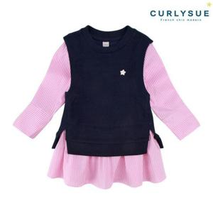 [컬리수]셔츠레이어드 원피스 CNS1GAOP06NA