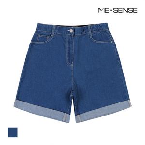 [미센스] 밑단롤업 숏 데님팬츠_MB46DPM213Z