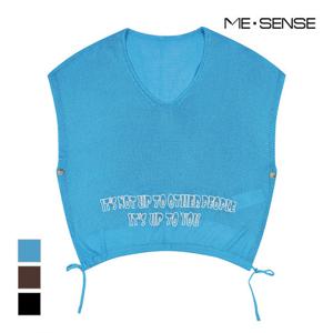 [미센스] 레터링 니트 베스트_MB47KVS304Z