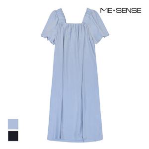 [미센스] 밴딩 스퀘어넥 원피스_MB47OPS319A