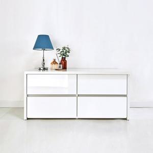 B610 2단 와이드 서랍장 1200 4colors