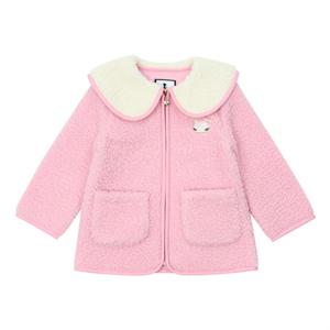프렌치캣8 핑크 뽀글이 자켓 (Q45DKC020P1)