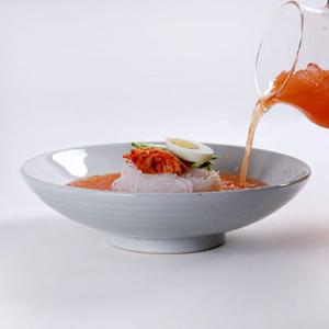 진 고백자 국산도자기 샐러드볼 23cm