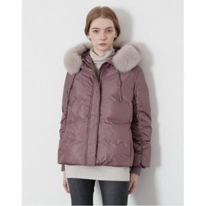 [올리비아로렌]소매 셔링 포인트 다운 점퍼____VVCKDYWA261