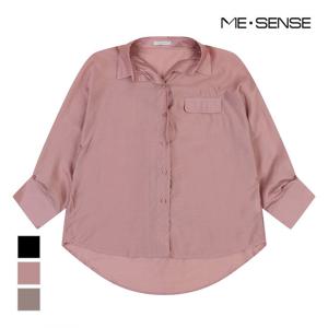[미센스] 언발기장 블라우스_MB43BLS304Z