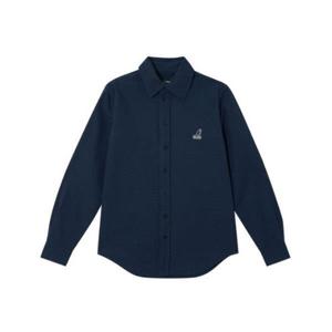 M 캉골긴팔티 CQK KRFW-SH70720NV 우먼스 코튼 셔츠 7072 네이비