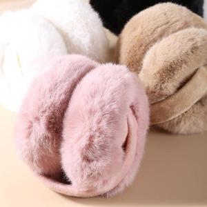 토끼털 골프 등산 스키 MFNC-030068 귀마개 방한 스카프 면스카프 쁘띠스카프 여성스