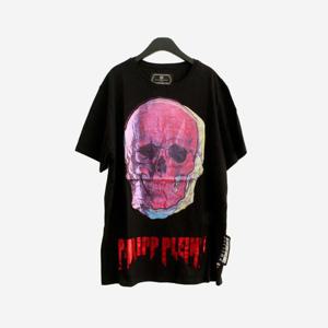 필립플레인 남성 반팔 티셔츠 블랙 MTK3079 PJY002N 02 (C-10)