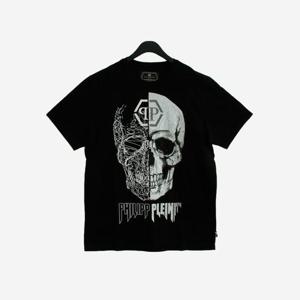 필립플레인 남성 반팔 티셔츠 블랙 MTK2871 PJY002N 02 (A-8)