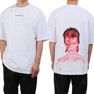 아도니스 이놈어닛 보위 프린트 티셔츠 NUS19213 001