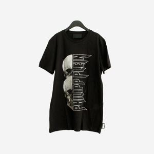 필립플레인 남성 반팔 티셔츠 블랙 MTK3036 PJY002N 02 (C-5)