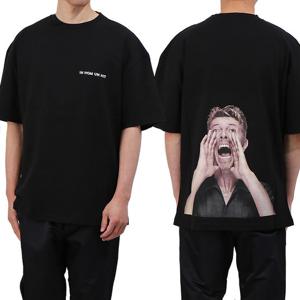 아도니스 이놈어닛 보위 프린트 티셔츠 NUS19212 009