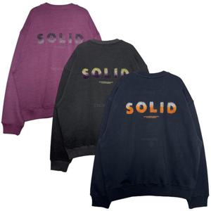 25FW 솔리드옴므 그라데이션 두들 엠브로이더리 스웨트셔츠 맨투맨 S253TS27