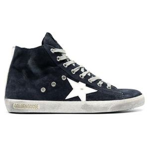 골든구스 24FW 프란시 화이트 스타 하이탑 네이비 GMF00113 F000322 50517