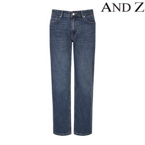 [앤드지]데일리 캐주얼 사계절 청바지 테이퍼드핏 데님 팬츠 멜란지 블루 (BLF5DPB1101)