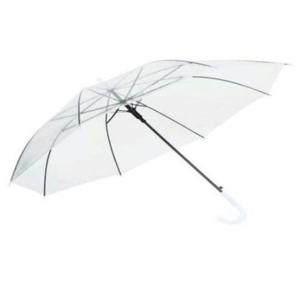 투명우산 원터치 장우산 시야 확보 비닐 자동 우산