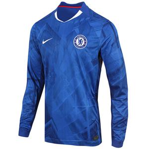 [정품] 나이키 첼시 FC 2025/26 드라이 핏 스타디움 홈 저지 긴팔 유니폼 (HV9258-496)