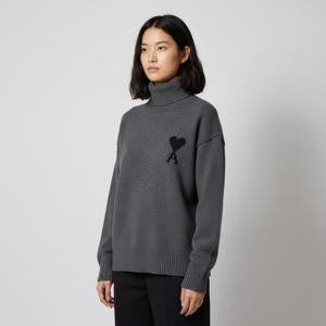 배송 아미 니트 스웨터 터틀넥 울 남여공용 UKS8390 180 504