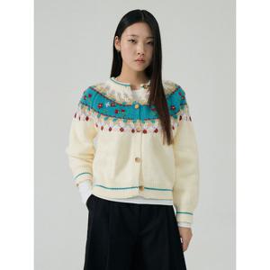 [코인코즈]플로럴 니트 가디건_CD5WD603