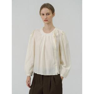 [코인코즈]사이드 버튼 블라우스_CD5AB709