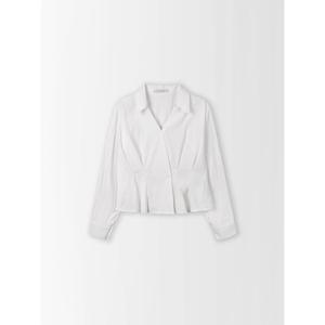 [코인코즈]브이넥 카라 블라우스_CD5AB700