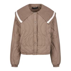 [코인코즈]코인코즈 니트 카라 퀼팅 다운 패딩 점퍼_DP4WM808