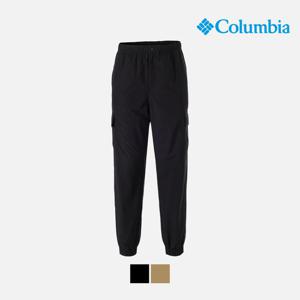 [컬럼비아] 유니 풀밴딩 카고 조거 팬츠_블랙 (C54-YUD801)