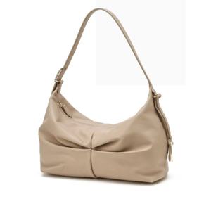 [질스튜어트] 보우백 아이보리 소프트 고트레더 셔링 숄더백 JABA5E238I1