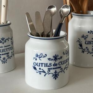 아트박스/마메종 마메종 블루로즈 수저통 M MADE IN JAPAN