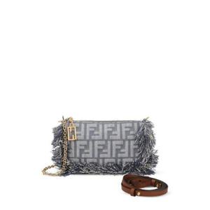 펜디 바게트 FF 자카드 프린지 파우치 8BS073AUT4 F1SXQ TP942645345