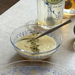 마메종 블루로즈 글라스 샐러드볼 S MADE IN JAPAN