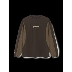 [MLB]베이직 아웃도어 컬러블록 컬시브 우븐 맨투맨(3AMTB0754)