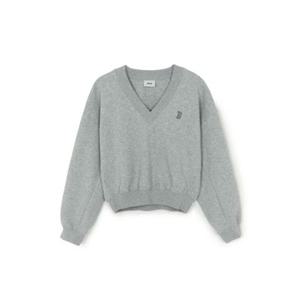 [MLB] 여성 베이직 스몰로고 오버핏 맨투맨(3FMTB2154)