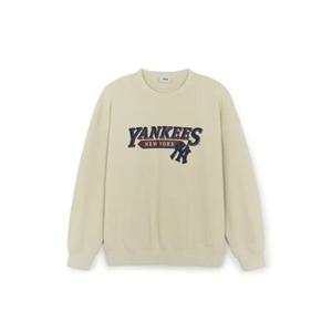 [MLB] 바시티 빈티지 레터 그래픽 맨투맨(3AMTV0554)