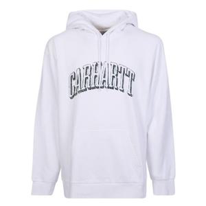 22FW 칼하트 로고 프린트 후드티 by 칼하트  더가먼츠 features a minimalist design ideal for everyday use I03094219WXX TP563553533
