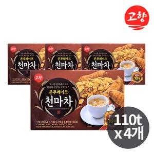 고향 콘푸레이크 천마차 110T X4개  1box